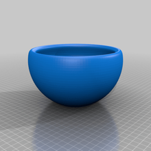 zen vase - wood bowl fleur flower frozen plant pot household supplies 3d print model - Mito3D