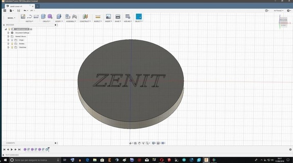 Zenit Linse Startseite Mantel 3d print model - Mito3D