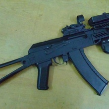 zenitco b11 - gel blaster mst ak s74u gioco la pistola mod aks74u 3d print model - Mito3D