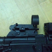 zenitco b18 - aks74u gelblaster game gel blaster gun mod jinming 3d print model - Mito3D