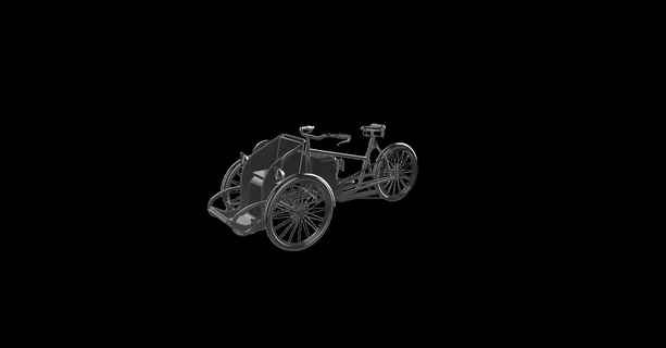 zênite zenette 1908 moto motocicleta motor bicicleta le la motorrad 3d print model - Mito3D