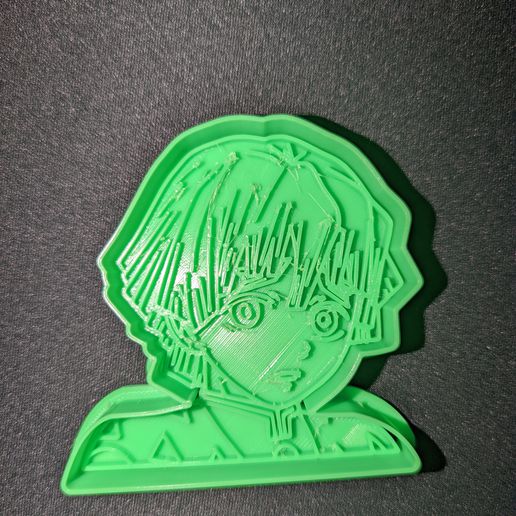 zenitsu biscotto taglierina francobollo demone assassino kimetsu yaiba 3D print model - Mito3D