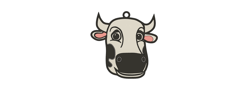 zeno's farm cow lola rook zenon 3d print model - Mito3D