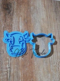 zenon azienda agricola mucca taglierina pennarello vari taglio francobollo animale 3d print model - Mito3D