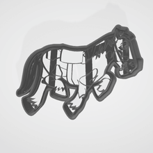zenon farm horse art 3d print model - Mito3D