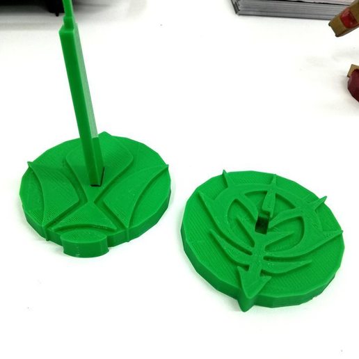 zeon action base various symbol art gunpla gundam toy 3D print model - Mito3D