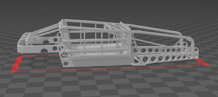 zeppeliner chassis Various 1-25th auto hot rod racing 3d print model - Mito3D