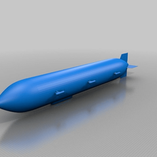 zeppelin rc planes r/c_vehicles 3d print model - Mito3D