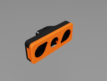 zerocam soporte prusa i3 mk3 artilugio cámara vídeo 3d print model - Mito3D