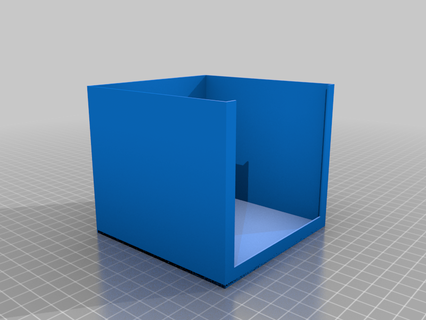 zettelbox Memo Box 3d Drucken 3d print model - Mito3D