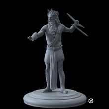 Zeus greco mitologia 3d print model - Mito3D
