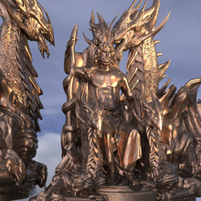 zeus king gods throne 3 3d print model - Mito3D