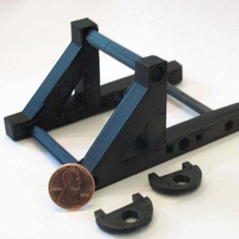 zheng3 penny catapult base 3d makerbot seej mechanical_toys 3d print model - Mito3D