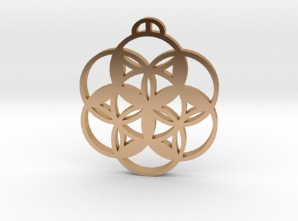 zierenberg Hesse surgir cercle pendentif récolte 3d print model - Mito3D