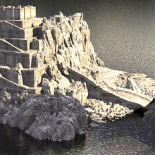 ziggurat ancient structure 1 3d print model - Mito3D