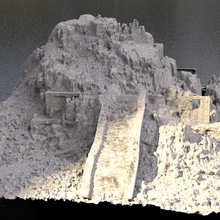 ziggurat Antik yapı 3 3d print model - Mito3D