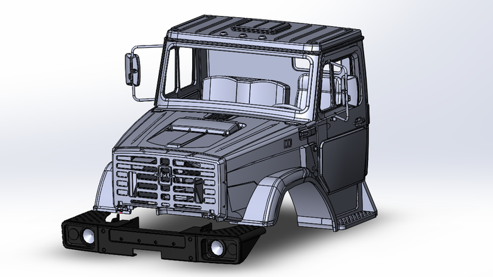 zil 4334 taxi 1 35 échelle jeu modélisation écaillage 3d print model - Mito3D