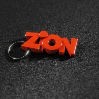 Zion Schlüsselring 3d print model - Mito3D