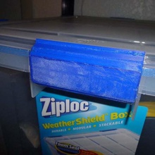 ziploc weathertight handle home replacement parts 3d print model - Mito3D