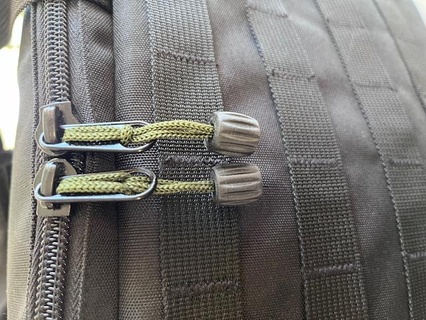 zipper pull paracord 3d print model - Mito3D