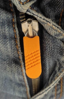 zipper puller tab zip zipper trombone zipper  3d print model - Mito3D