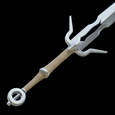 zireael - ciri's sword witcher 3 ciri cirilla geralt rivia costume cosplay 3d print model - Mito3D