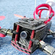 zmr250 fpv Kamera mount 15 Grad Spiel quadcopter Teile r c Fahrzeuge 3d print model - Mito3D