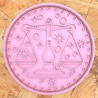 zodiac sign libra cookie cutter Home cutting cutters seal stamp fondant cookies constellation signs horoscope 3d print model - Mito3D