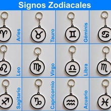 zodiac signs horoscope key rings 3d print model - Mito3D