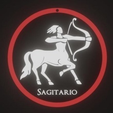 zodiaco sagitarius various sagitario zodiac horoscopo horoscope sign 3d print model - Mito3D