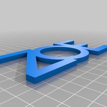 zoe art signes logos 3d print model - Mito3D