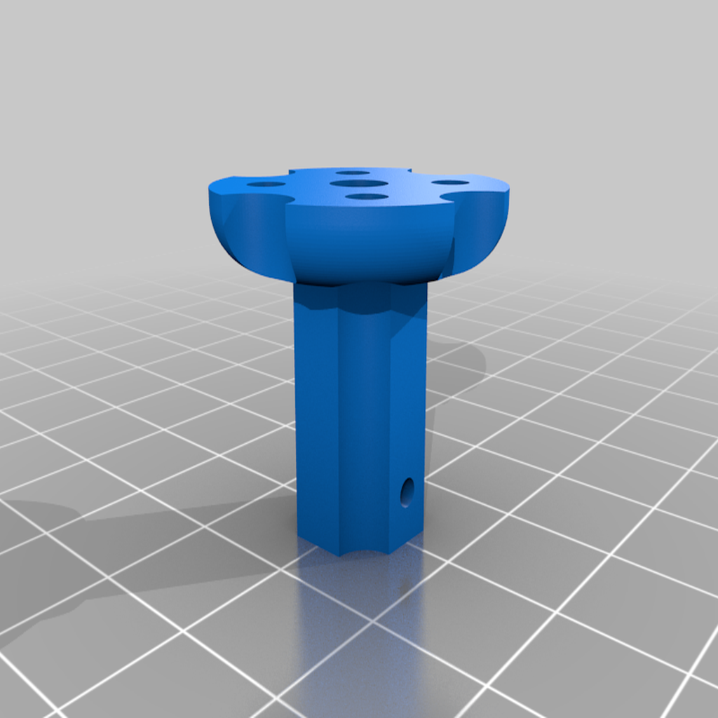 zohd dardo fixação motor passatempo 3D print model - Mito3D