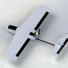 zohd deriva fpv planador rc avião zangão asas 3d print model - Mito3D
