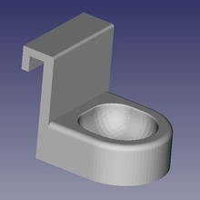 zolux varas gotejamento tigela bebendo cocho ferramenta 3d print model - Mito3D