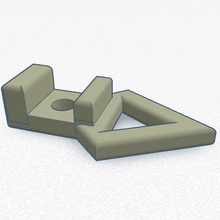 zombicida tablero flecha mejorado pasatiempo 3d print model - Mito3D