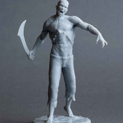 zombie juego 3D print model - Mito3D