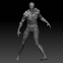 zombie art creatures zombies walkingdead monster humanoid grave dead crypt 3d print model - Mito3D