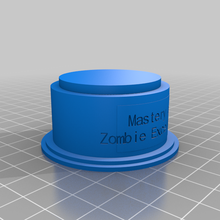 Zombie angepasst Skulpturen 3d print model - Mito3D