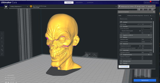 zombi busto impresión fantasía monstruo Arte impactante perturbador estilo 3d print model - Mito3D