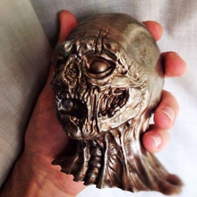 zombie detalhes de alta esculpir arte 3d print model - Mito3D