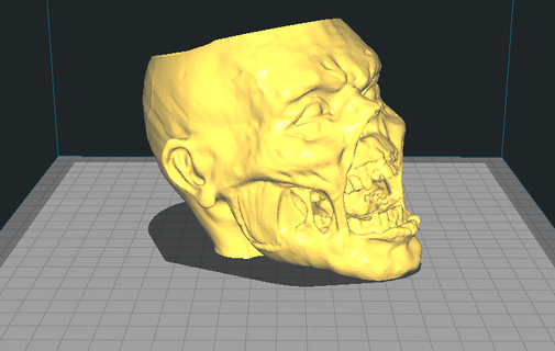 zombi compañero calabazas horror vaso jarra caminando muerto terror artzombie miedo 3d print model - Mito3D