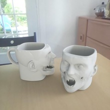 zombie mug art 3d print model - Mito3D