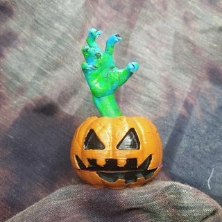 zombie pumpkin grinder Art weed ganja mary jane maryjane marijuana 420 trip trippy flowers halloween 3d print model - Mito3D