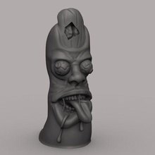 zombi başparmak 3d print model - Mito3D