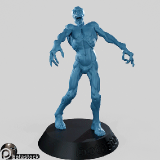 zombie undead pose 04 assembly solid separated parts scarecrow horror ghoul skeleton cannibal corpse apocalypse mordor mummy mutant demon monster necromant vampire 3d print model - Mito3D