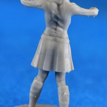 zombie mulher jogo zumbi 3d print model - Mito3D