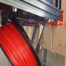zonestar d810 delta spool holder support tool filament 3d printer parts 3d print model - Mito3D