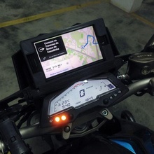 zontes 125 u1 kiden kd150 Telefono titolare supporto moto GPS 3d print model - Mito3D
