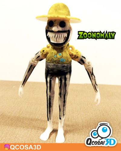 zoonomaly - forester game poppy play time playtime 3 roblox toys flexy color parts skibidi toilet catnap flexi articulated digital circus william afton fnaf purple man 3d print model - Mito3D