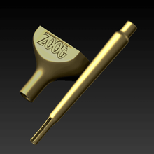 zoot cône de rouleau gadget 3d print model - Mito3D
